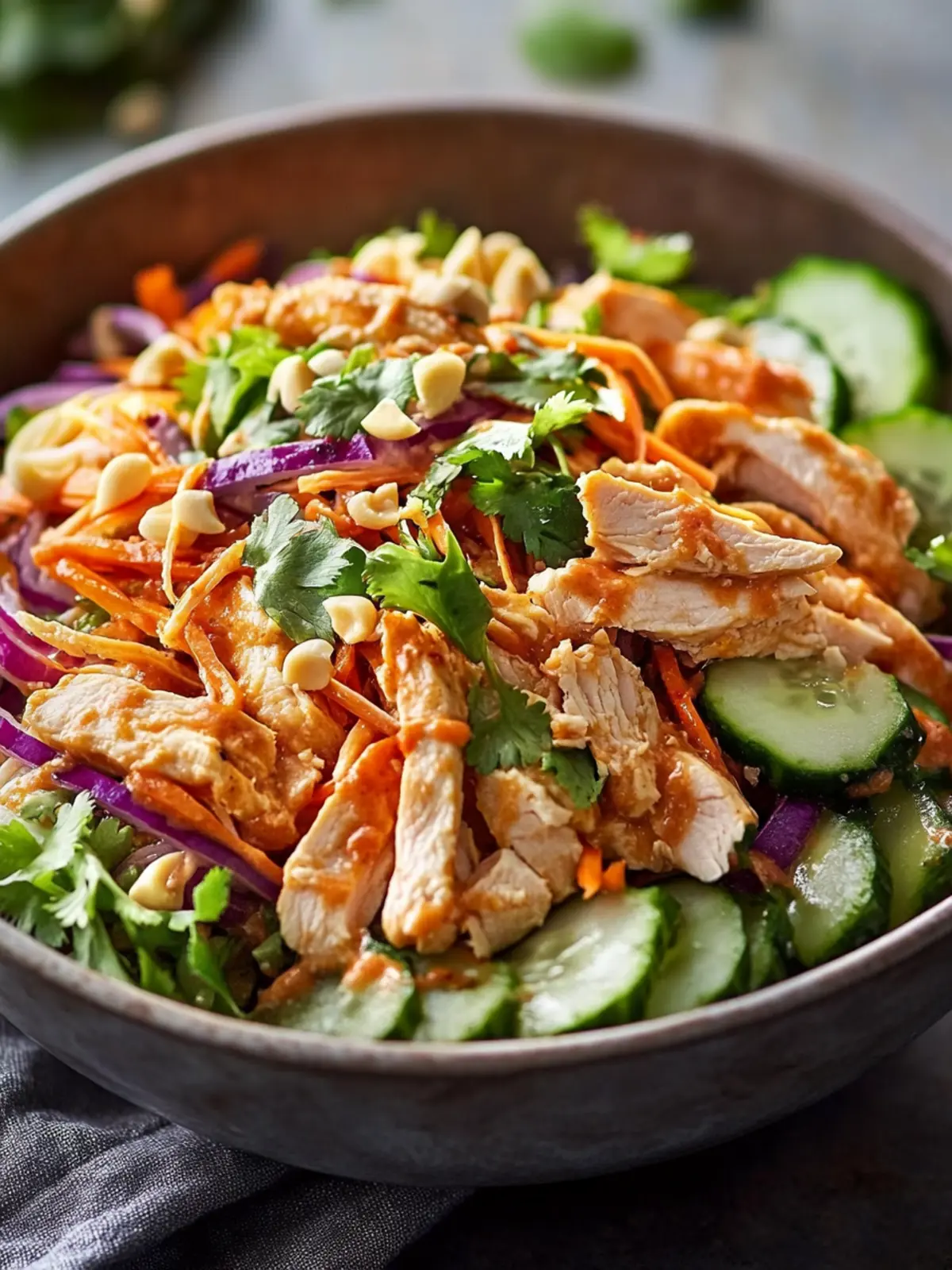 Bang Bang Chicken Salad: Quick, Zesty, and Protein-Packed! 5 Bang Bang Chicken Salad