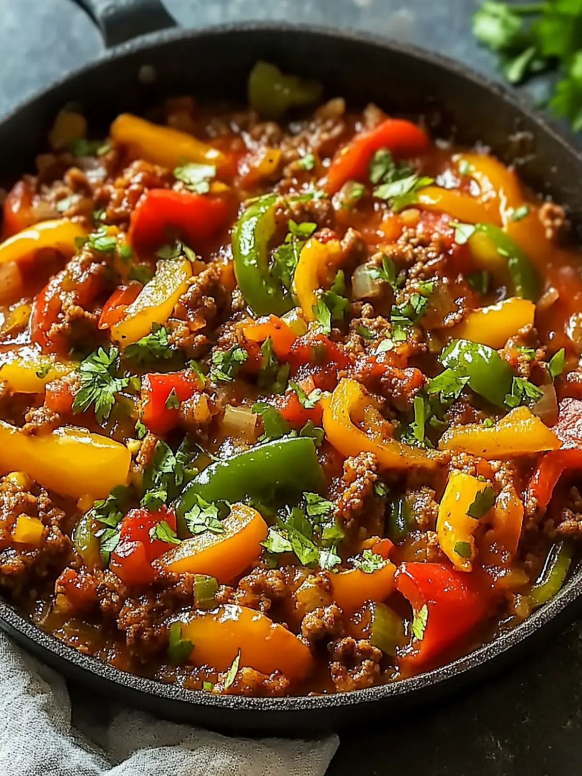 Unstuffed Pepper Skillet: Quick Comfort for Busy Nights 3 Unstuffed Pepper Skillet