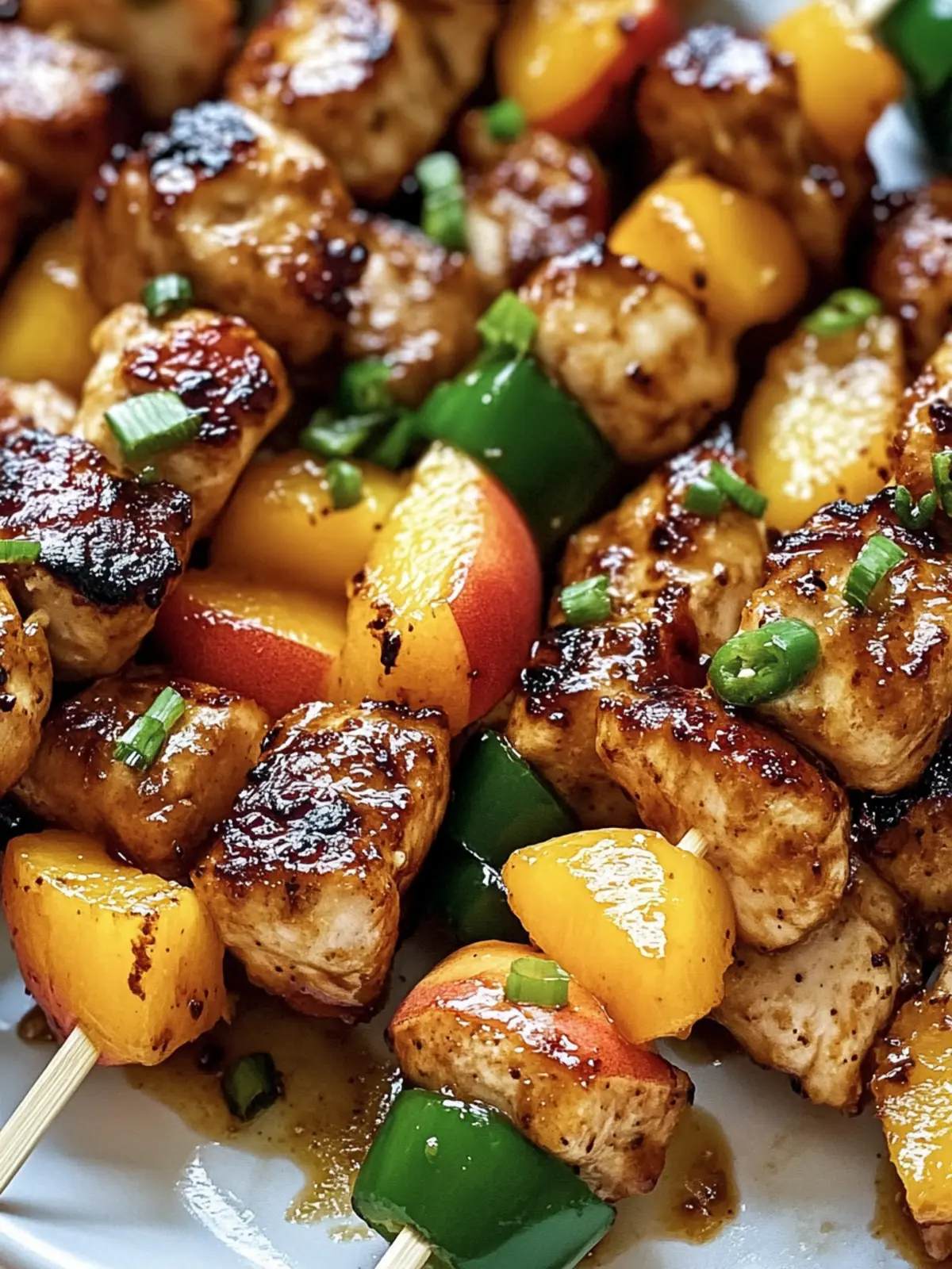 Juicy Jalapeno Peach Chicken Skewers for Summer Bliss 4 Jalapeno Peach Chicken Skewers