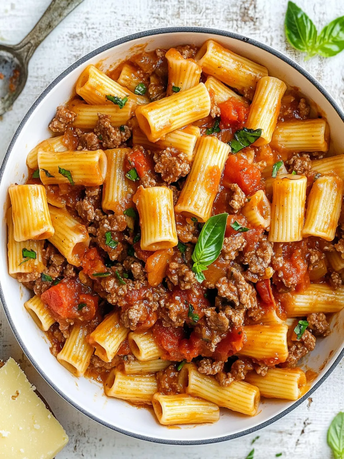 Savory Beef Pasta in Tomato Sauce Ready in 30 Minutes 3 Beef Pasta in Tomato Sauce