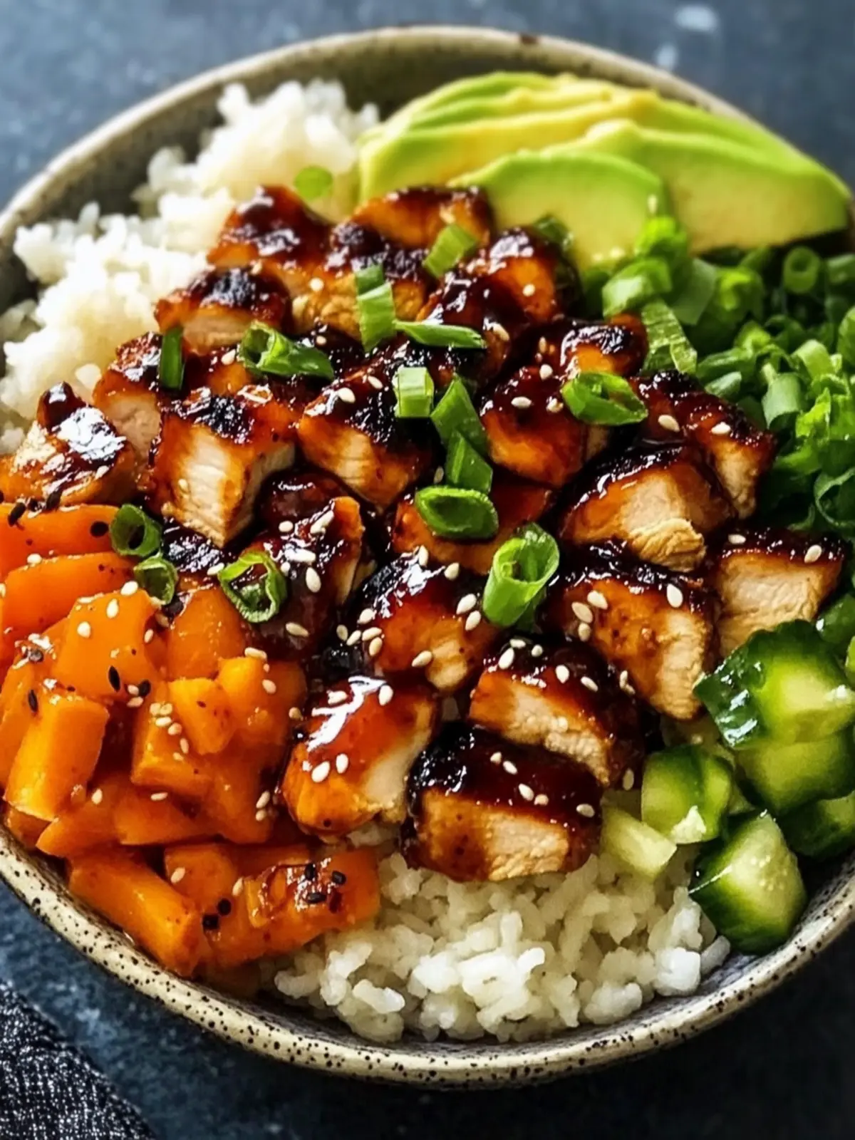 Savory Korean BBQ Chicken Bowls for Quick Dinner Bliss 2 Korean BBQ Chicken Bowls