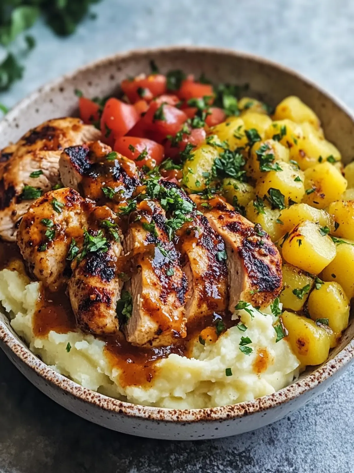 Juicy Grilled Chicken Mashed Potato Bowls for Cozy Nights 4 Juicy Grilled Chicken Mashed Potato Bowls