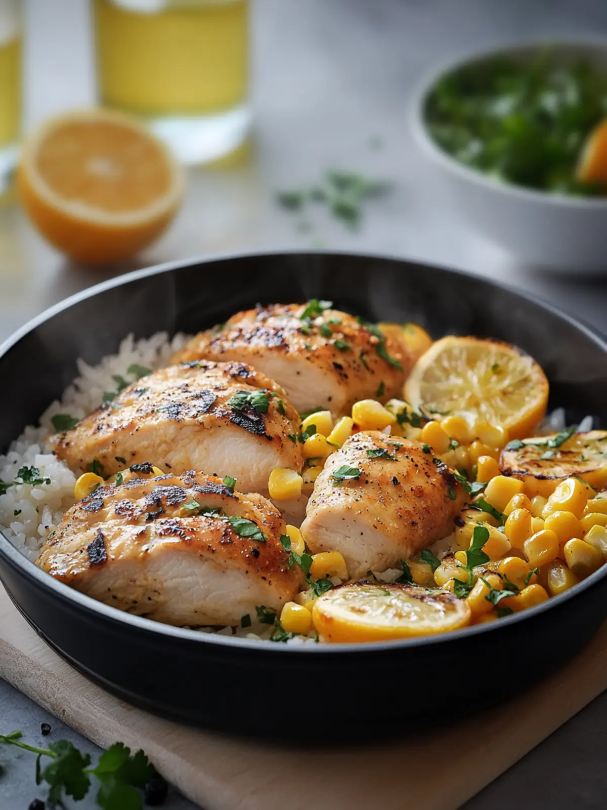 Street Corn Chicken Rice Bowl: A Flavor-Packed Fiesta! 3 Street Corn Chicken Rice Bowl