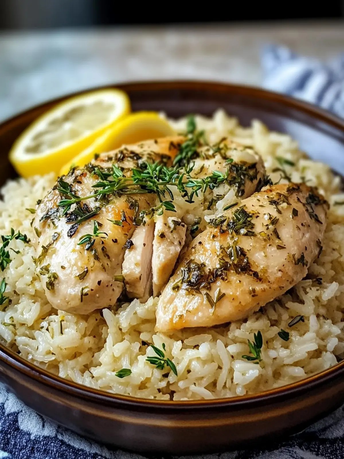 Slow Cooker Lemon Herb Chicken and Rice for Cozy Family Nights 4 Slow Cooker Lemon Herb Chicken and Rice
