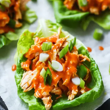 Buffalo Chicken Lettuce Wraps for a Guilt-Free Feast 10 Buffalo Chicken Lettuce Wraps