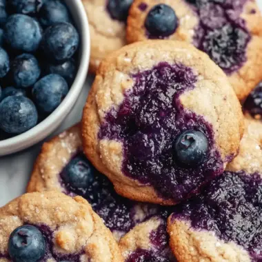 Blueberry Cookies with Homemade Jam for a Sweet Twist 10 Blueberry Cookies with Homemade Jam