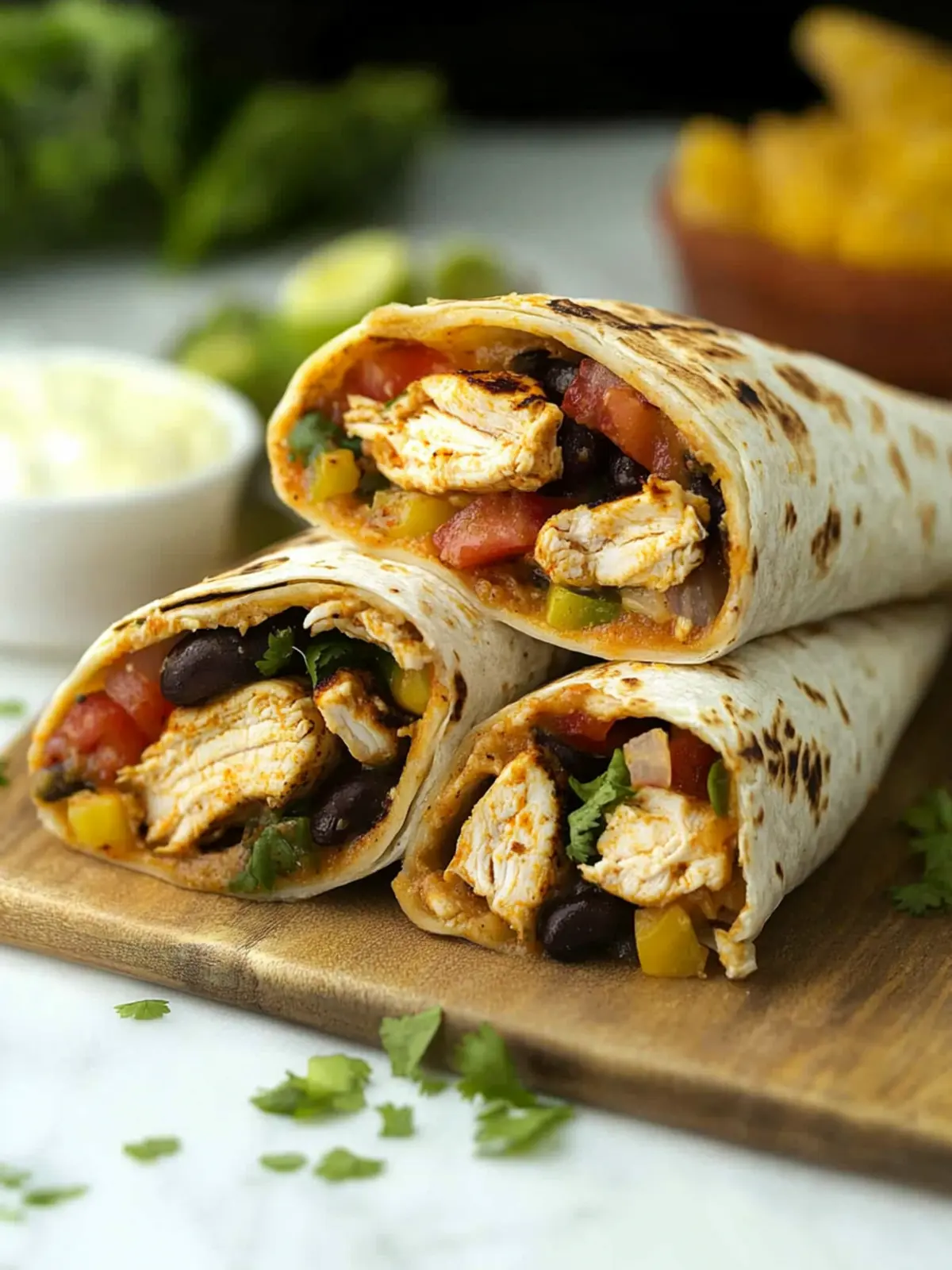 Chipotle Ranch Grilled Chicken Burrito: Flavor Explosion Ahead 2 Chipotle Ranch Grilled Chicken Burrito