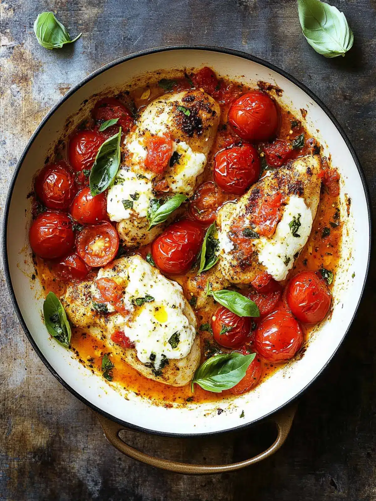 Tomato Mozzarella Chicken – A Comfort Meal You'll Love 4 Tomato mozzarella chicken