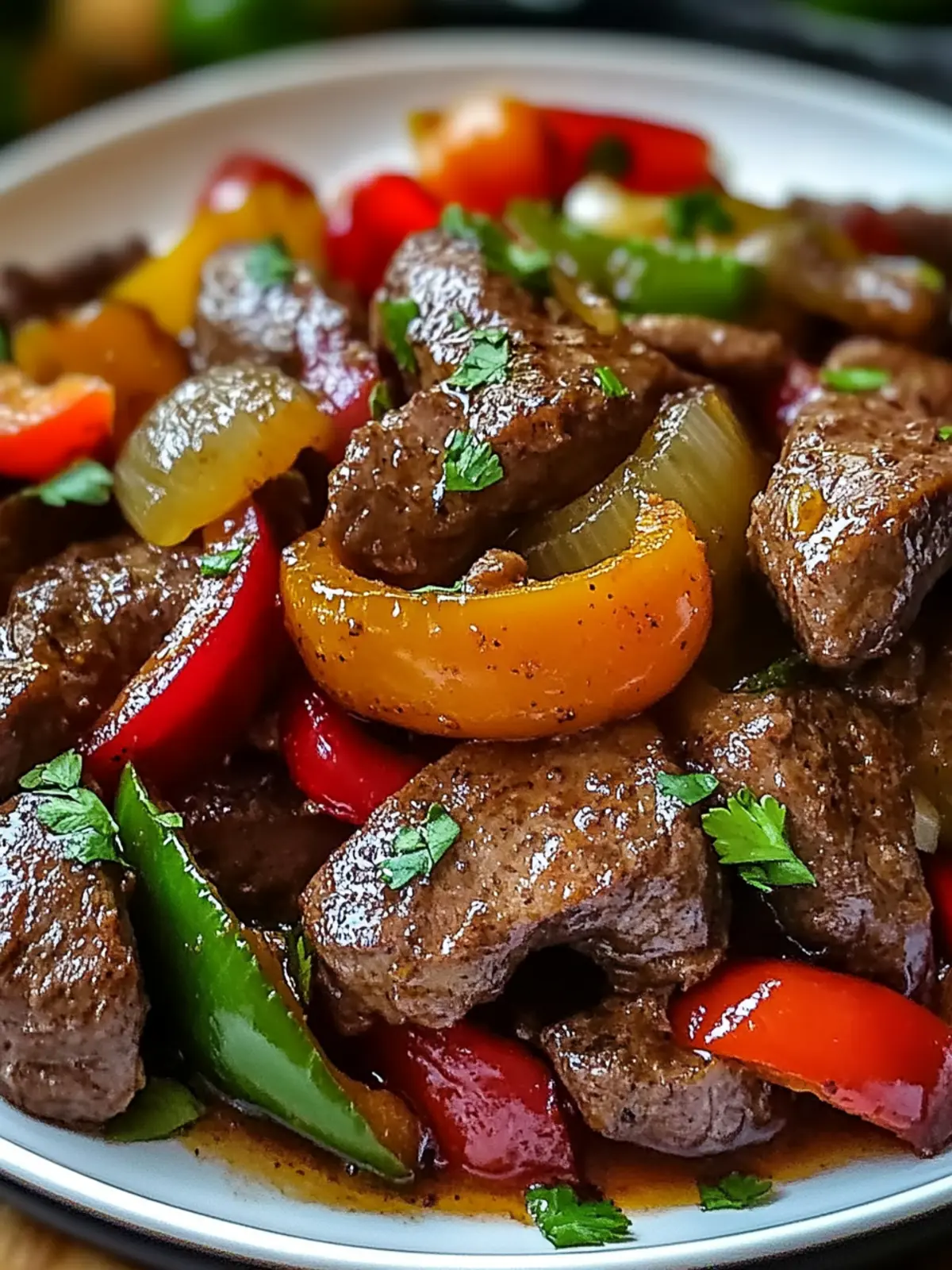 Pepper Steak with Bell Peppers and Onion Bliss Made Easy 5 Pepper Steak with Bell Peppers and Onion Bliss