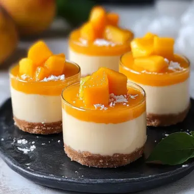 No Bake Mango Cheesecake Cups: Your New Favorite Summer Treat 10 No Bake Mango Cheesecake Cups