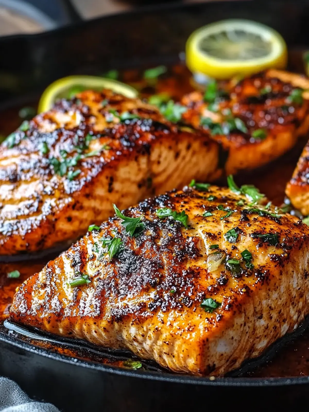 Cajun Honey Butter Salmon: A Flavor-Packed Weeknight Delight 3 Cajun Honey Butter Salmon