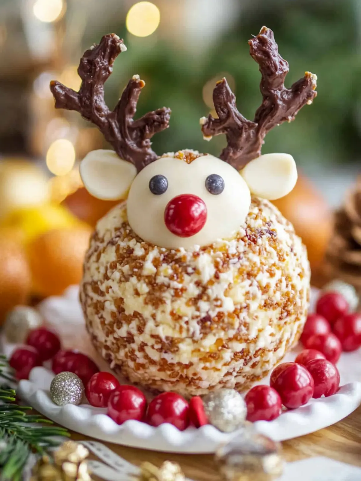 Delicious Reindeer Cheese Ball for a Festive Spread 3 Reindeer Cheese Ball