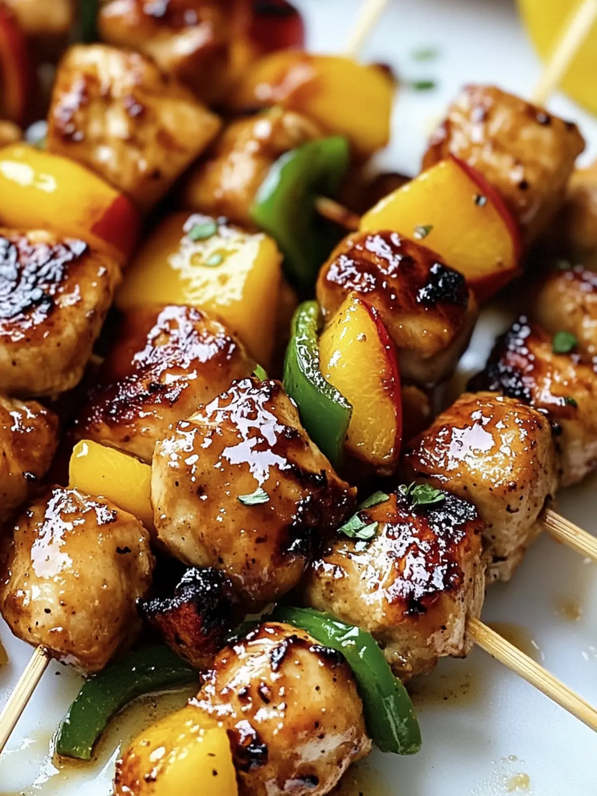 Juicy Jalapeno Peach Chicken Skewers for Summer Bliss 5 Jalapeno Peach Chicken Skewers