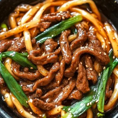 Savory Black Pepper Beef Udon Noodles Ready in 30 Minutes 10 Black Pepper Beef Udon Noodles
