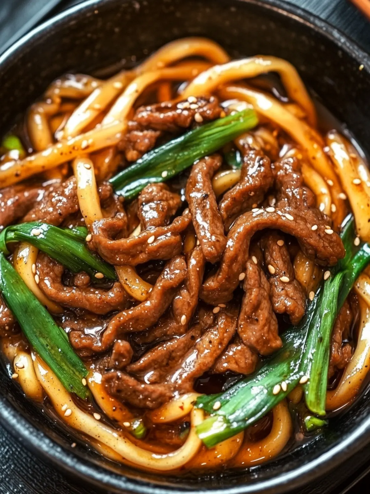 Savory Black Pepper Beef Udon Noodles Ready in 30 Minutes 5 Black Pepper Beef Udon Noodles