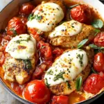 Tomato Mozzarella Chicken – A Comfort Meal You'll Love 83 Tomato mozzarella chicken