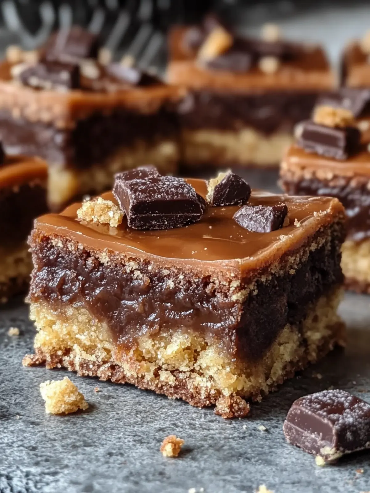 Twix Cookie Bars You Can’t Resist - Easy Homemade Delight 5 Twix Cookie Bars