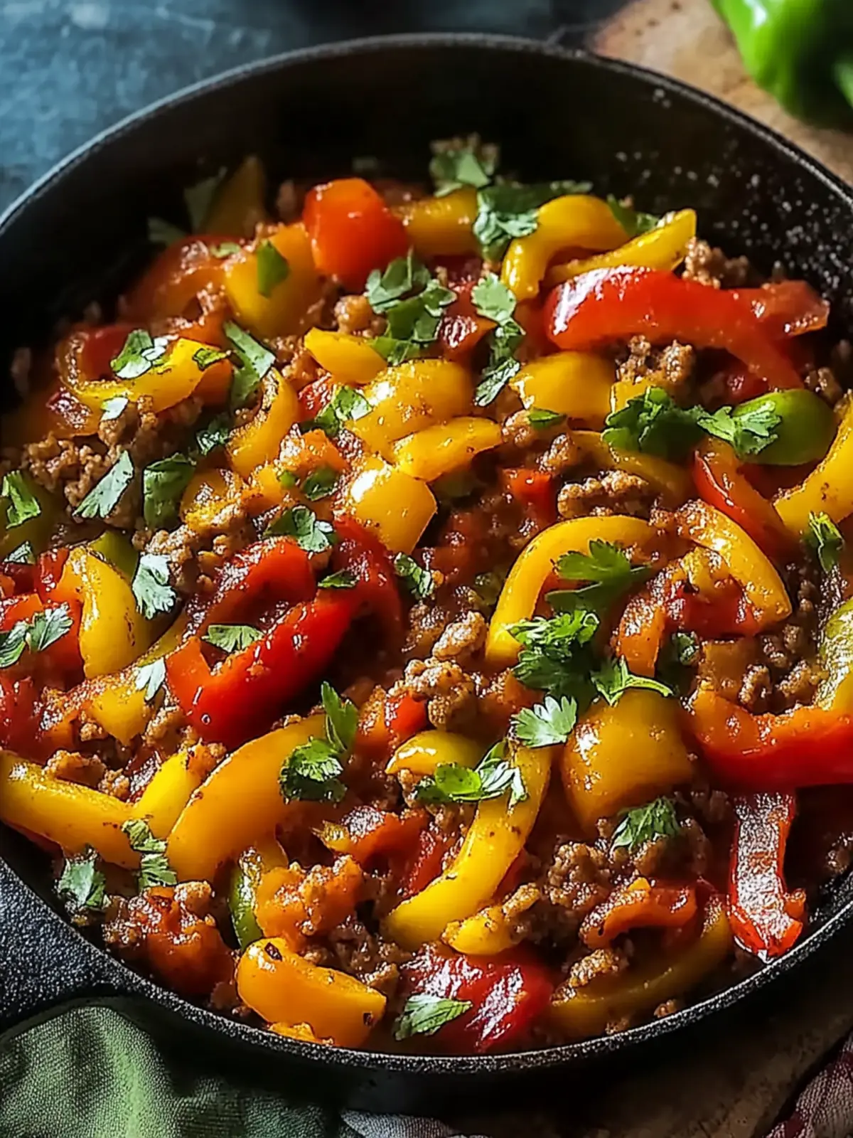 Unstuffed Pepper Skillet: Quick Comfort for Busy Nights 5 Unstuffed Pepper Skillet