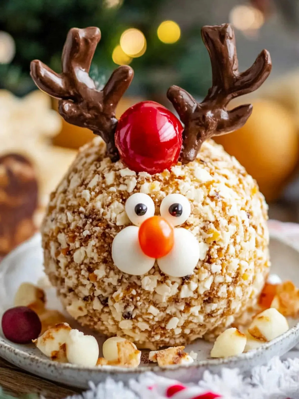 Delicious Reindeer Cheese Ball for a Festive Spread 2 Reindeer Cheese Ball