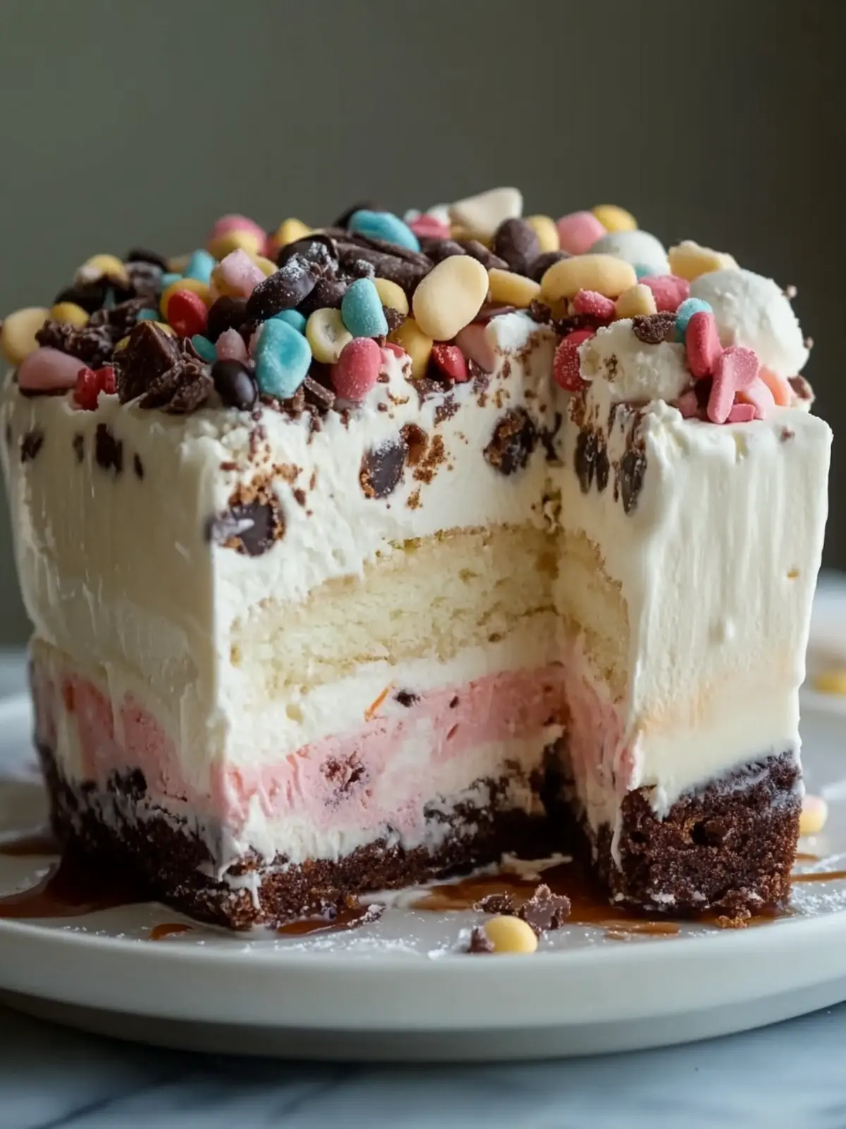 Buster Bar Ice Cream Cake: A No-Bake Delight to Savor 4 Buster Bar Ice Cream Cake