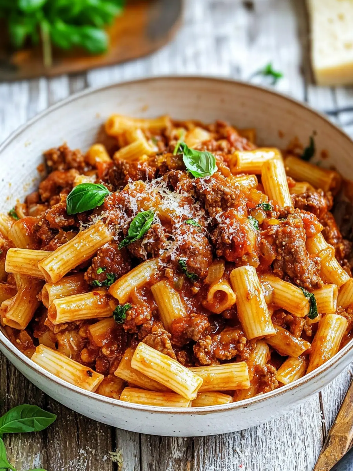 Savory Beef Pasta in Tomato Sauce Ready in 30 Minutes 5 Beef Pasta in Tomato Sauce