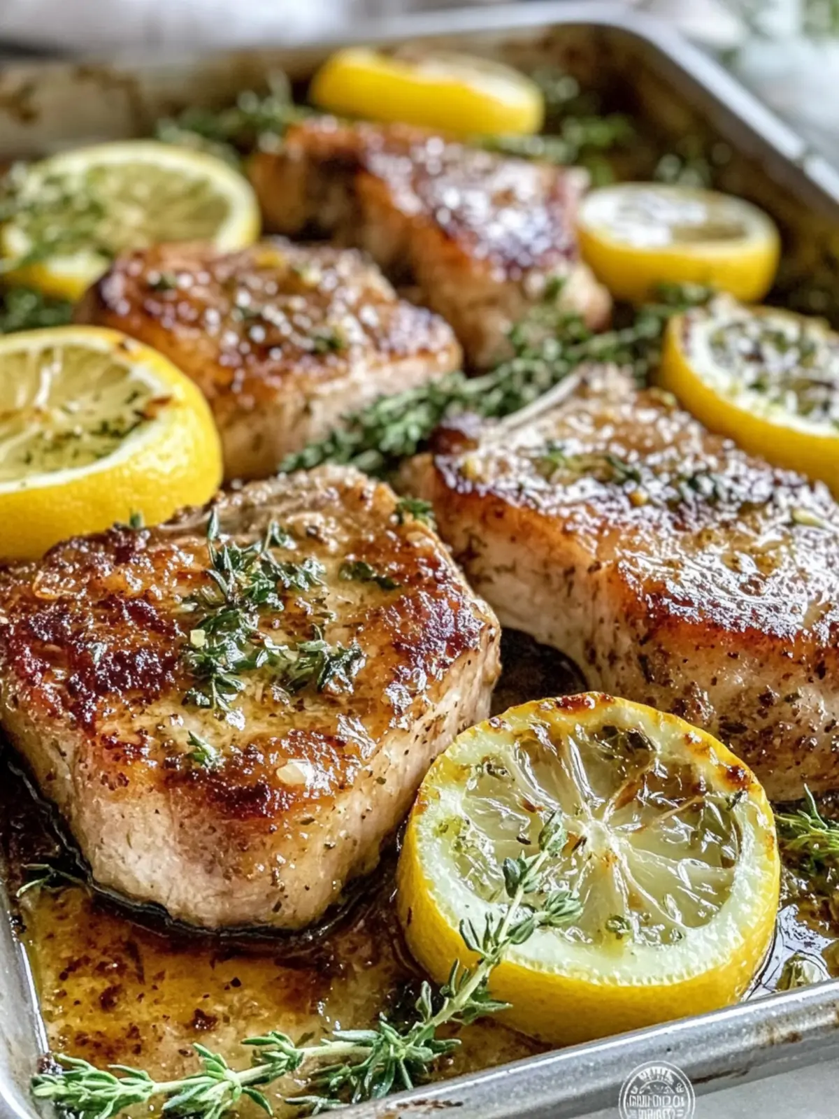 Sheet Pan Lemon Garlic Pork Chops for Effortless Flavor 5 Sheet Pan Lemon Garlic Pork Chops