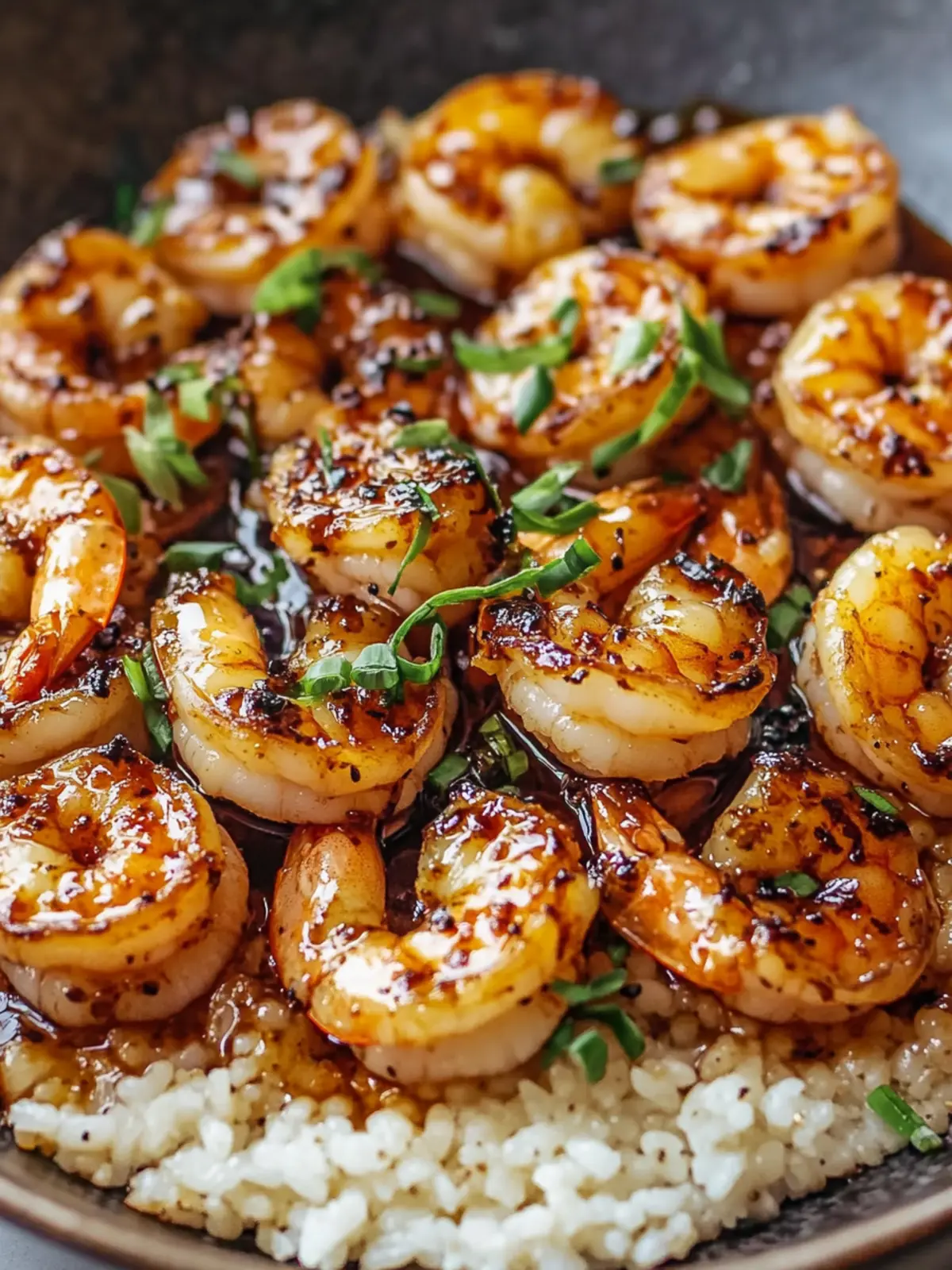 Savory Honey Garlic Shrimp with Charred Edges in 20 Minutes 4 Honey Garlic Shrimp with Glossy Sauce and Charred Edges
