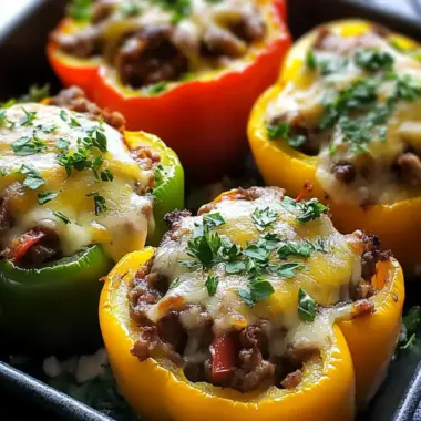 Delicious Philly Cheesesteak Stuffed Peppers Your Family Will Love 9 Philly Cheesesteak Stuffed Peppers