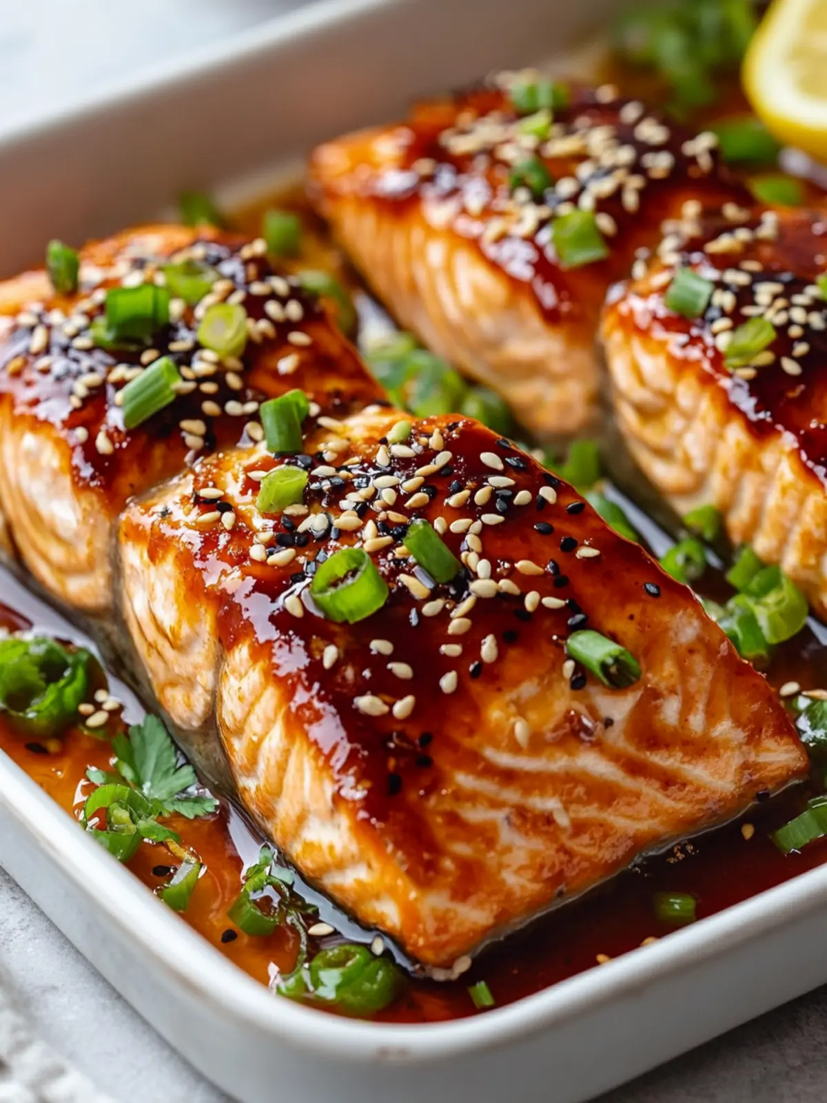 Savory Baked Teriyaki Salmon: Quick & Healthy Weeknight Meal 4 Baked Teriyaki Salmon