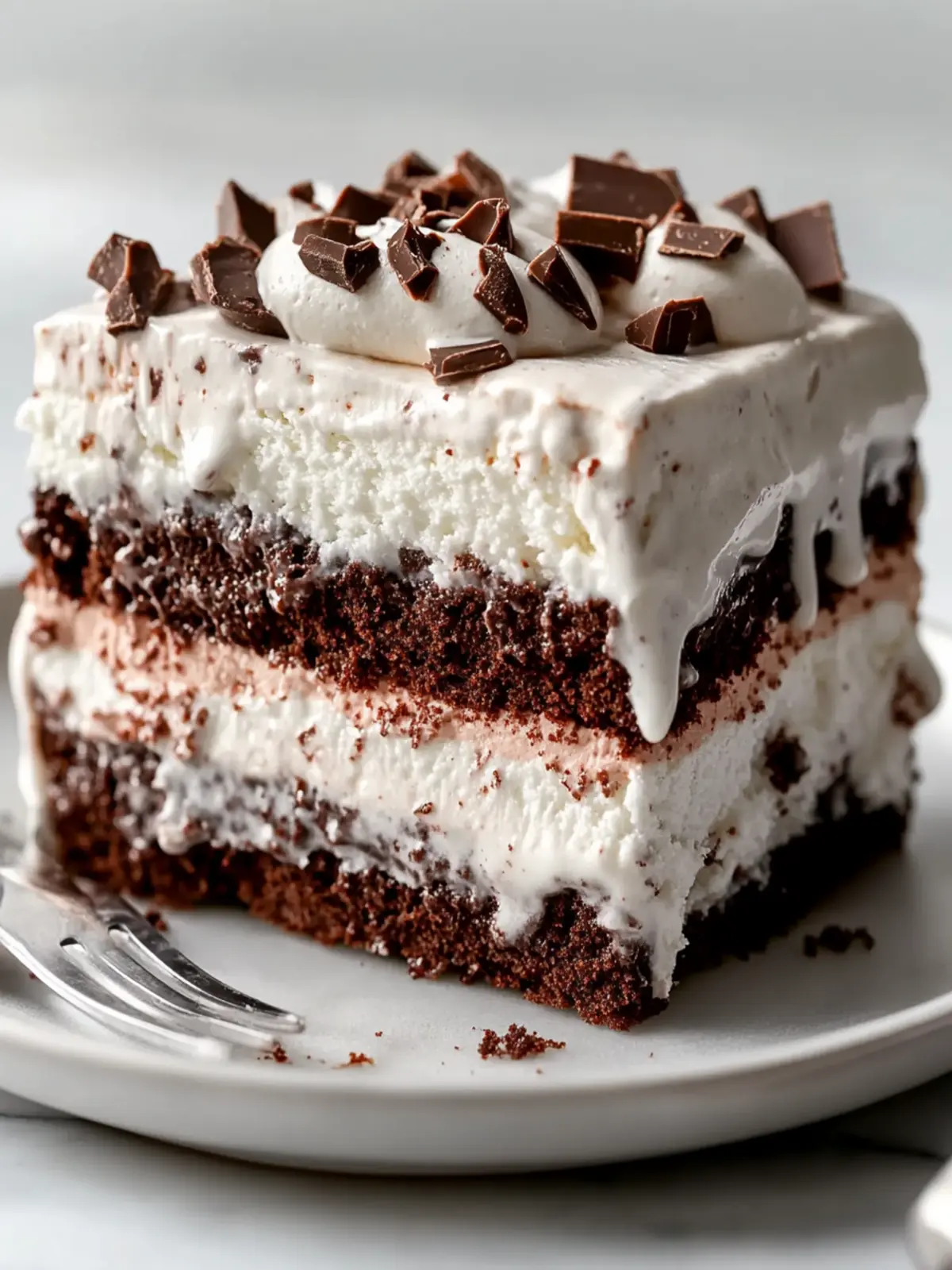 Delicious No-Bake Chocolate Ice Cream Sandwich Cake Magic 5 Chocolate Ice Cream Sandwich Cake