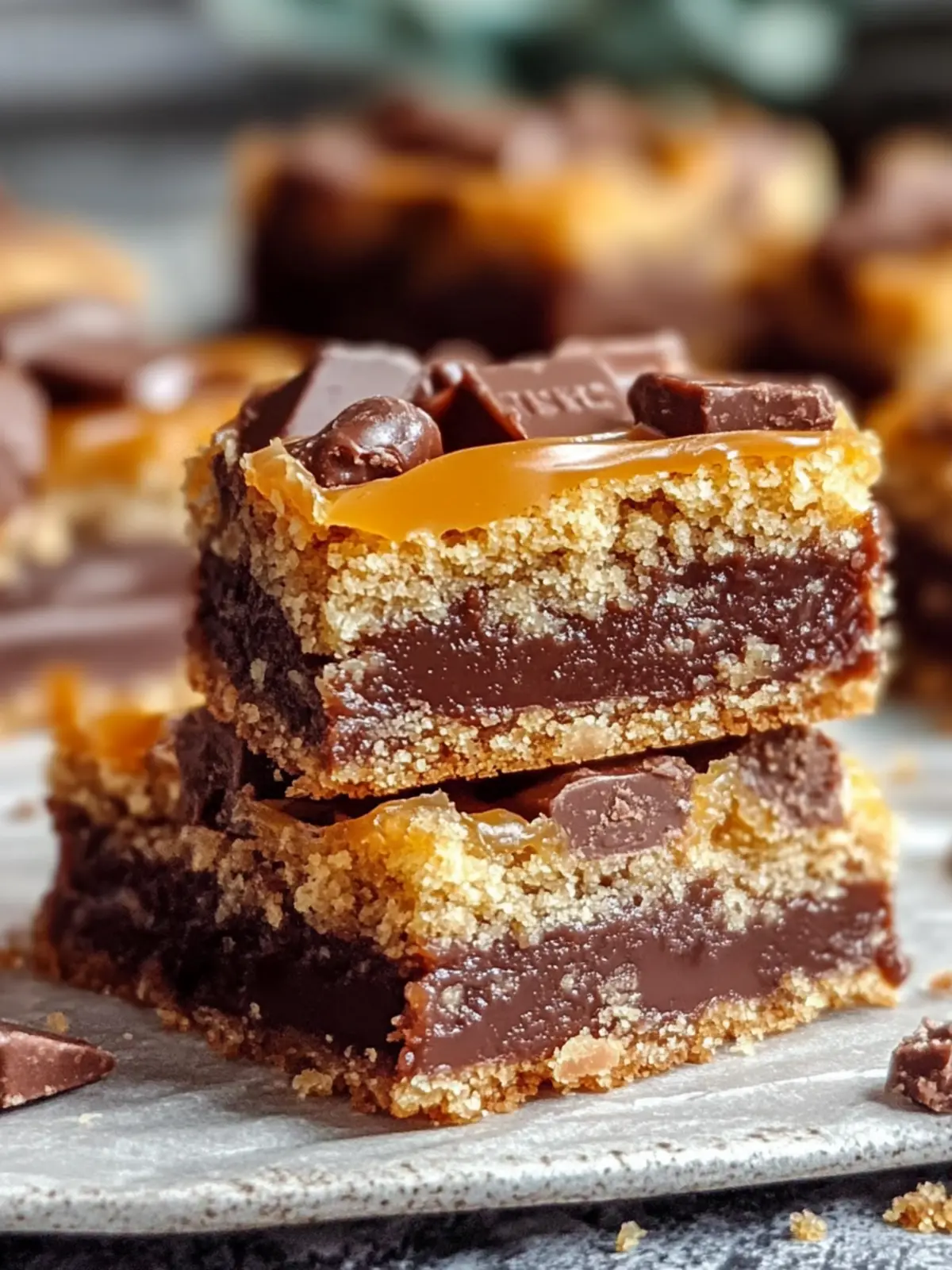 Twix Cookie Bars You Can’t Resist - Easy Homemade Delight 4 Twix Cookie Bars